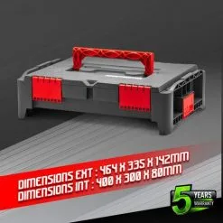 Boîte à Outils Empilable En Plastique -Constructor 7 Boîte à Outils Empilable En Plastique -Constructor -ROULOR Soldes Magasin 13726590 3