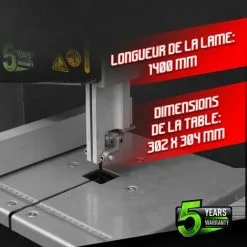 Scie à Ruban 250W Avec Guide Latéral - Constructor 8 Scie à Ruban 250W Avec Guide Latéral - Constructor -ROULOR Soldes Magasin 15087523 4