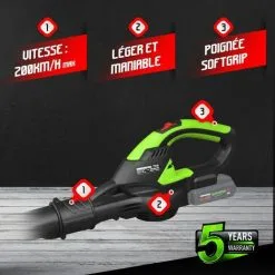 CONSTRUCTOR Souffleur Sur Batterie 20 V Max (sans Batterie) -ROULOR Soldes Magasin 15578731 3