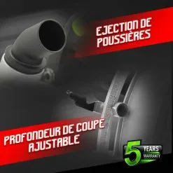 Rainureuse 1700W - Constructor -ROULOR Soldes Magasin 21940346 3