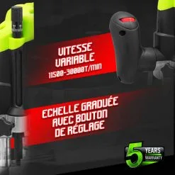 Défonceuse 1050W - Constructor -ROULOR Soldes Magasin 21940351 3