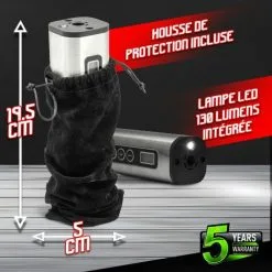 CONSTRUCTOR Compresseur Rechargeable 12V + Accessoires - Const -ROULOR Soldes Magasin 26055613 4