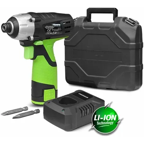 CONSTRUCTOR Visseuse à Chocs Sans Fil 10.8V 1.3Ah Lithium 1 CONSTRUCTOR Visseuse à Chocs Sans Fil 10.8V 1.3Ah Lithium