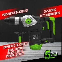 Marteau Perforateur 1500W Avec Coffret Constructor -ROULOR Soldes Magasin 32592914 3