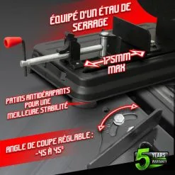 Tronçonneuse à Métaux Constructor 2300W 8 Tronçonneuse à Métaux Constructor 2300W -ROULOR Soldes Magasin 33391442 4