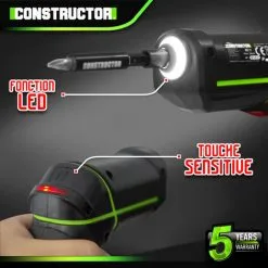 Tournevis Rechargeable 4V Lithium - Constructor -ROULOR Soldes Magasin 34701304 3