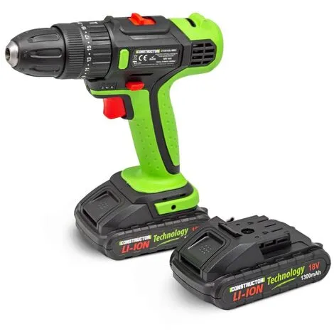 Perceuse/Visseuse Avec Percussion 18 V CONSTRUCTOR 3 Perceuse/Visseuse Avec Percussion 18 V CONSTRUCTOR – Image 3