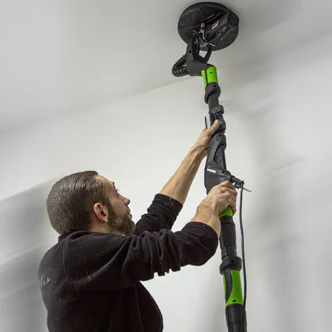 Ponceuse Murs Et Plafonds 710W - 225mm Avec Vitesse Variable Et 6 Abrasifs - Constructor 5 Ponceuse Murs Et Plafonds 710W - 225mm Avec Vitesse Variable Et 6 Abrasifs - Constructor – Image 5