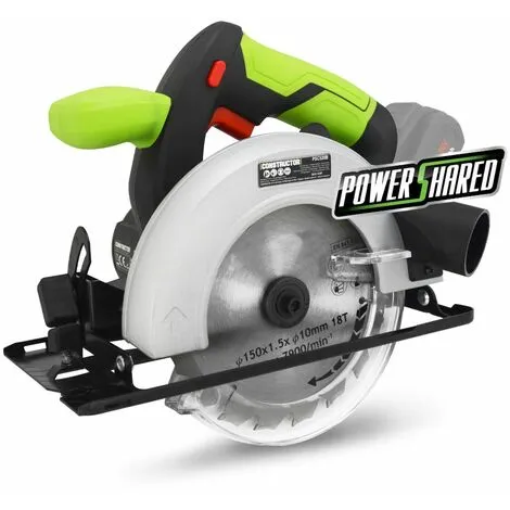 CONSTRUCTOR Scie Circulaire Sans Fil Max 20V - Sans Batterie 1 CONSTRUCTOR Scie Circulaire Sans Fil Max 20V - Sans Batterie